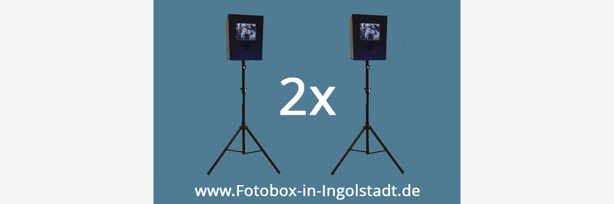 Fotobox Ingolstadt Doppelpack